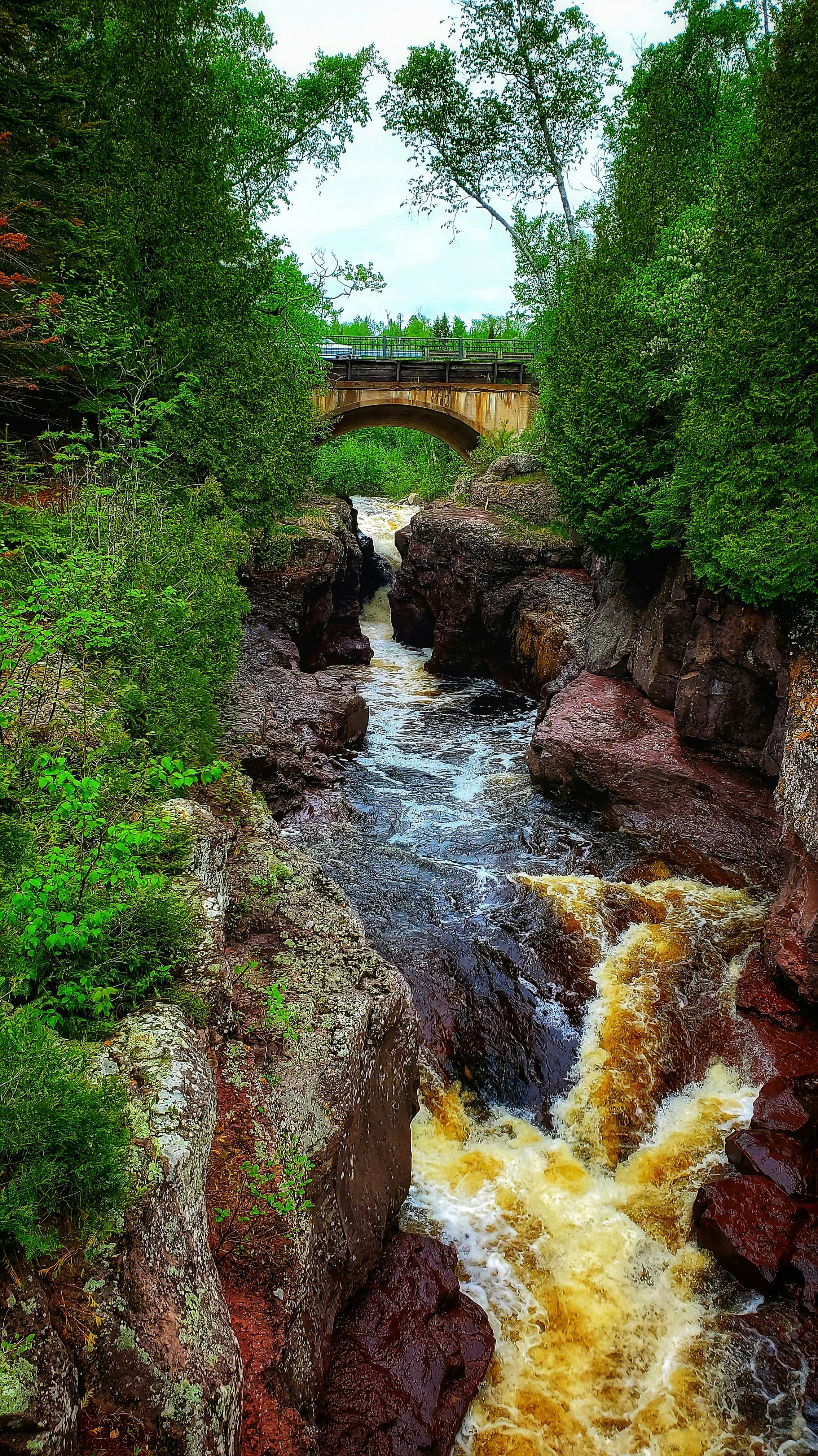 Duluth Minnesota camping scenery near Lake Superior