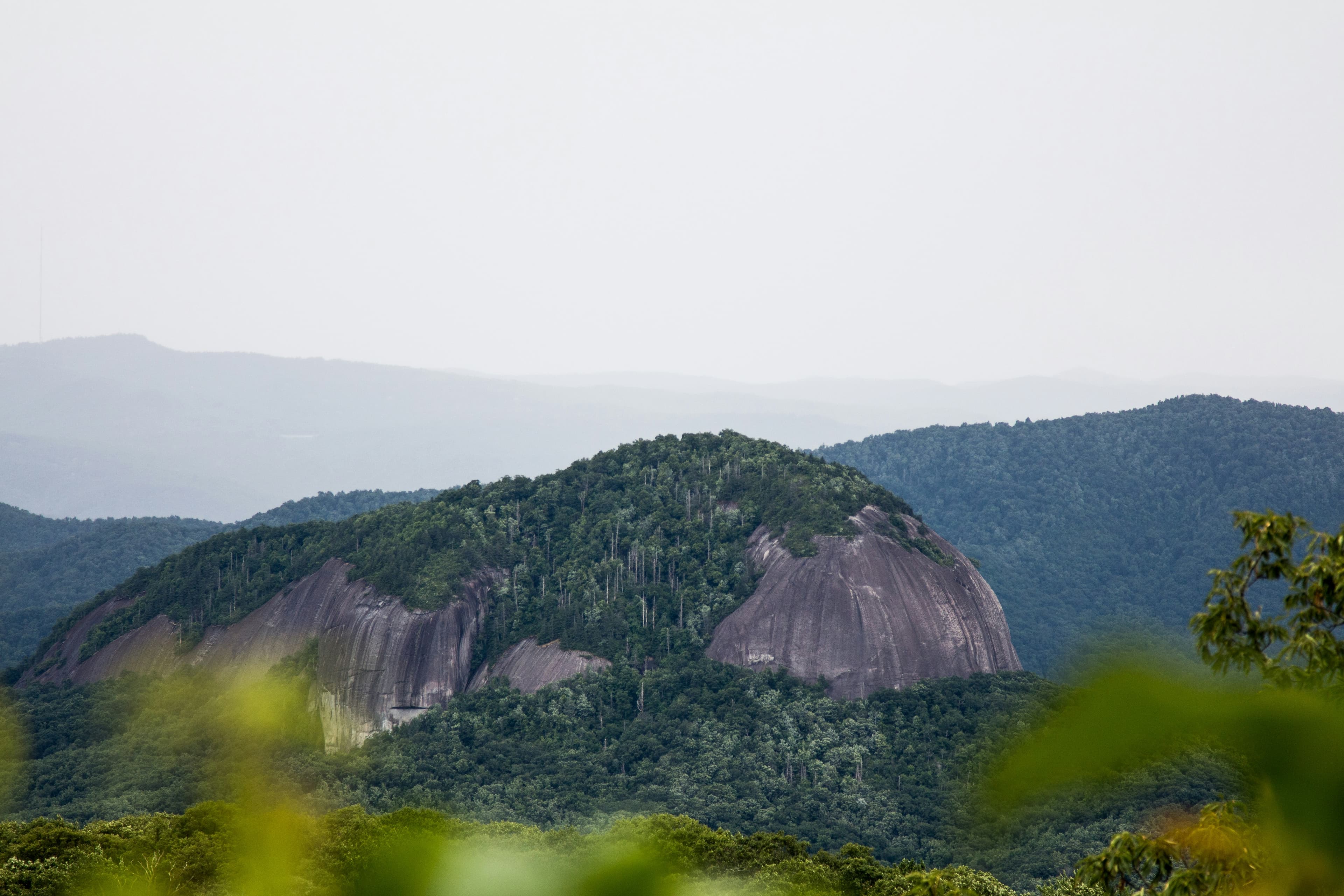 Pisgah National Forest near Asheville, North Carolina landscape
