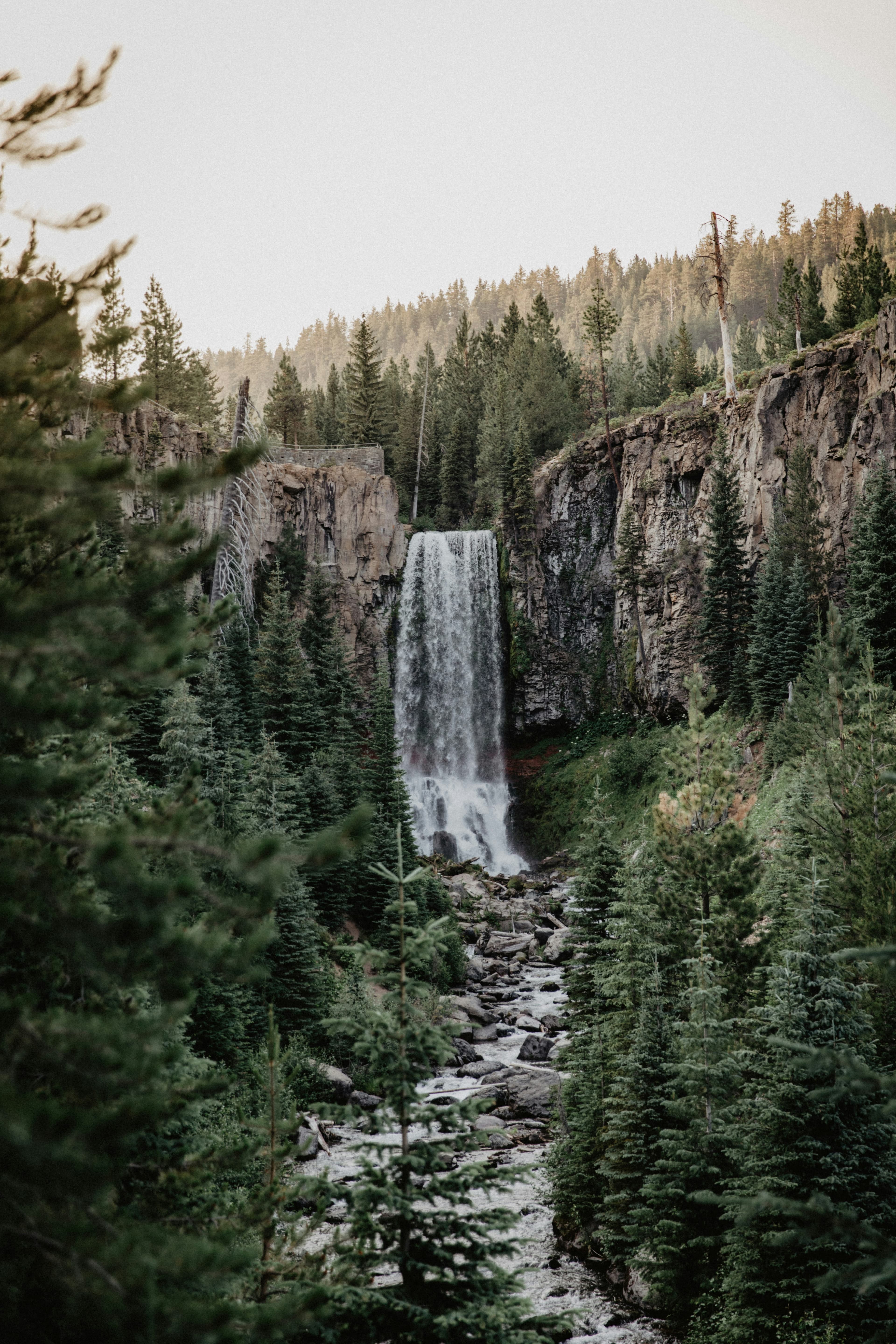 Scenic camping spot near Deschutes River in Bend, Oregon