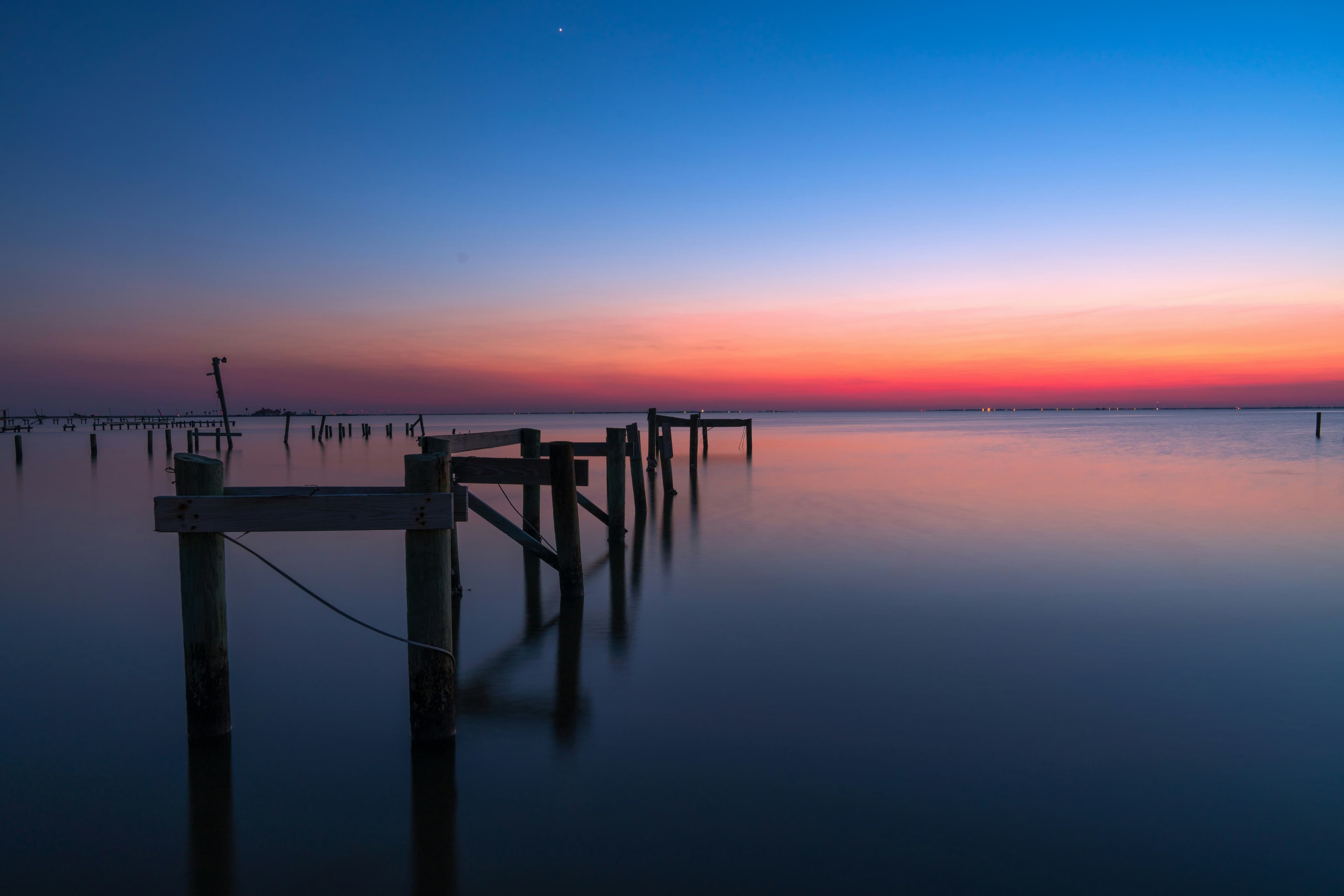 Kayaking in Rockport Texas coastal wetlands at dawn