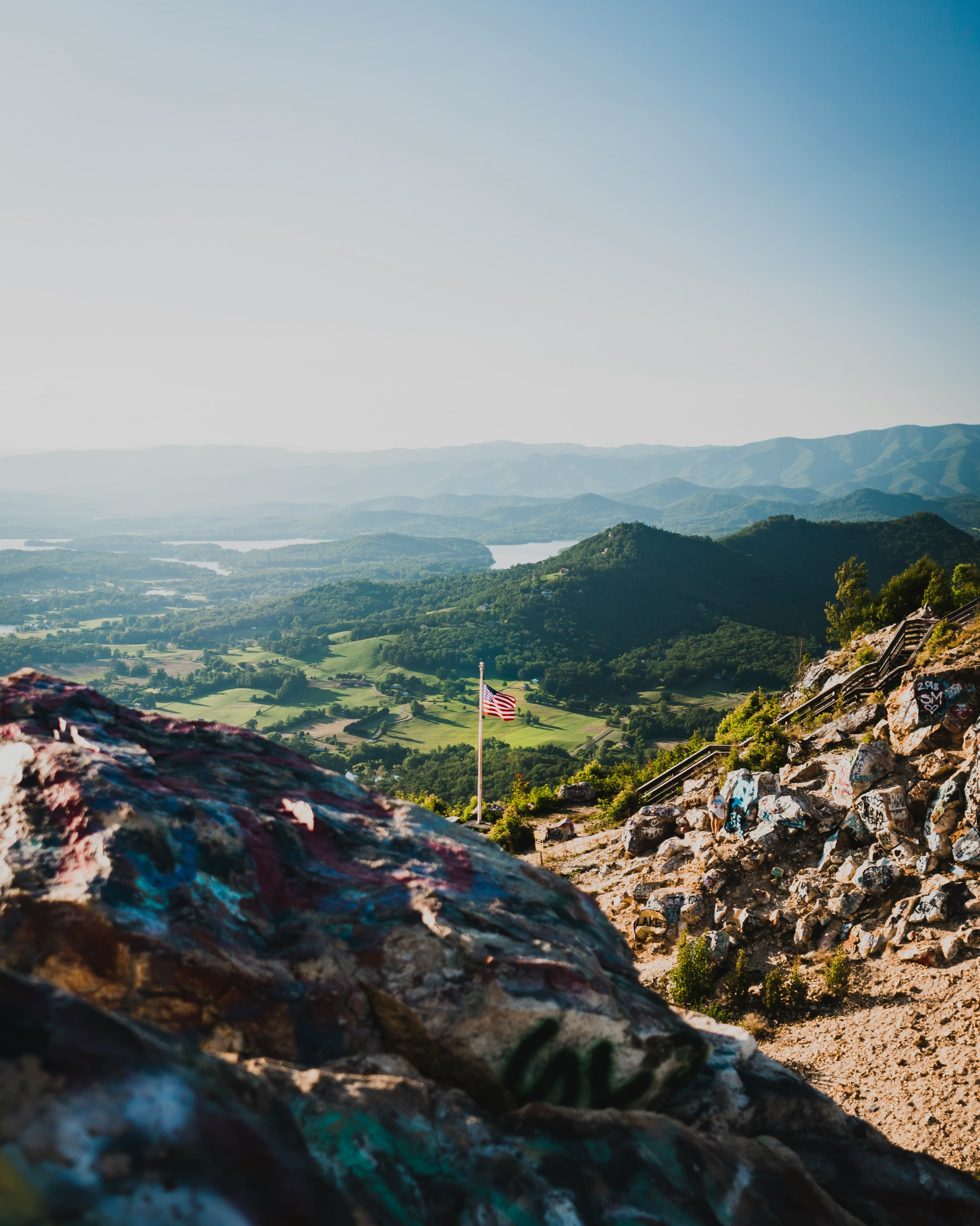 Hiking to Amicalola Falls in Georgia's Blue Ridge Mountains
