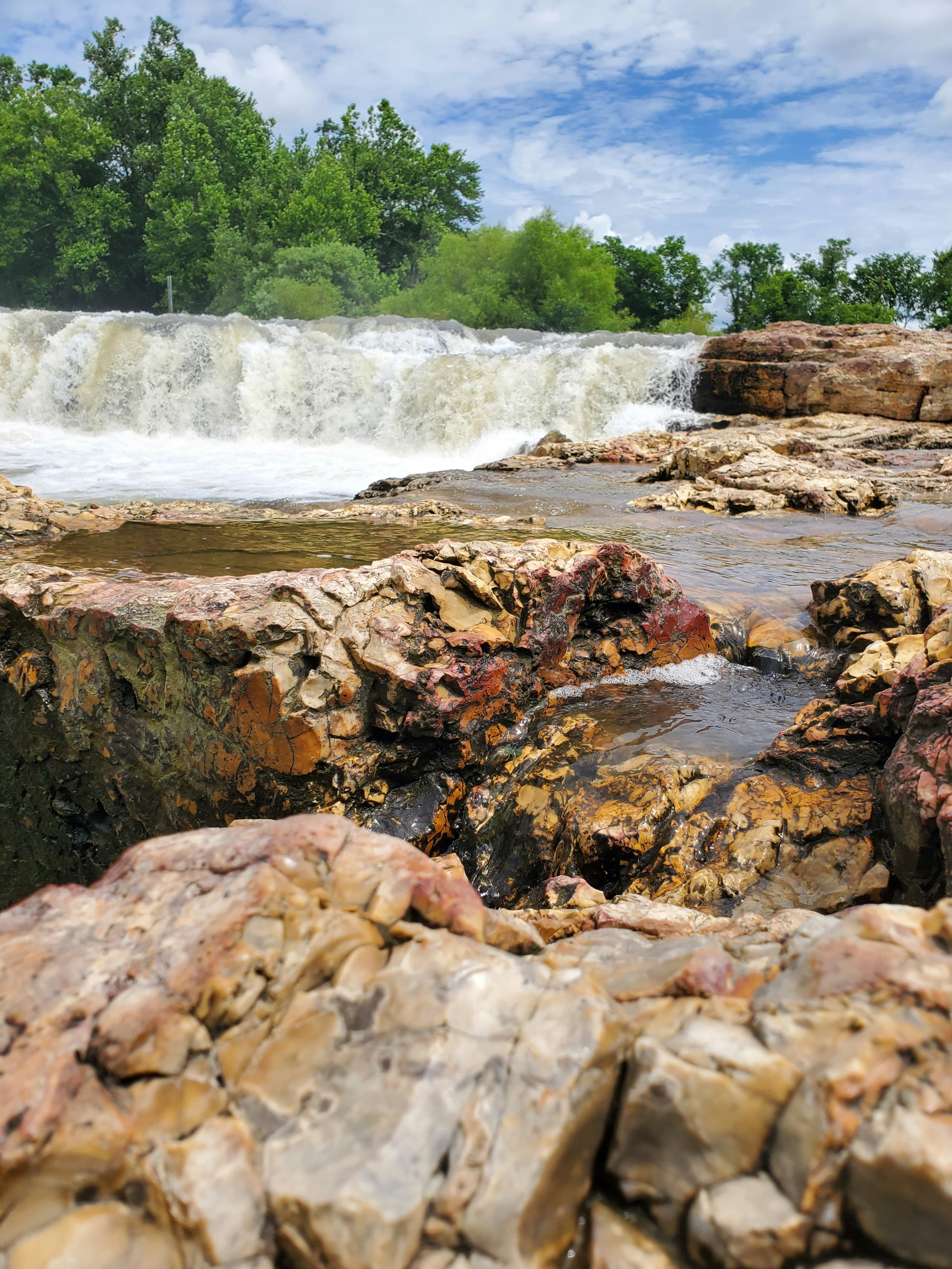 Scenic Ozark Mountains in Missouri at sunrise by D Francois