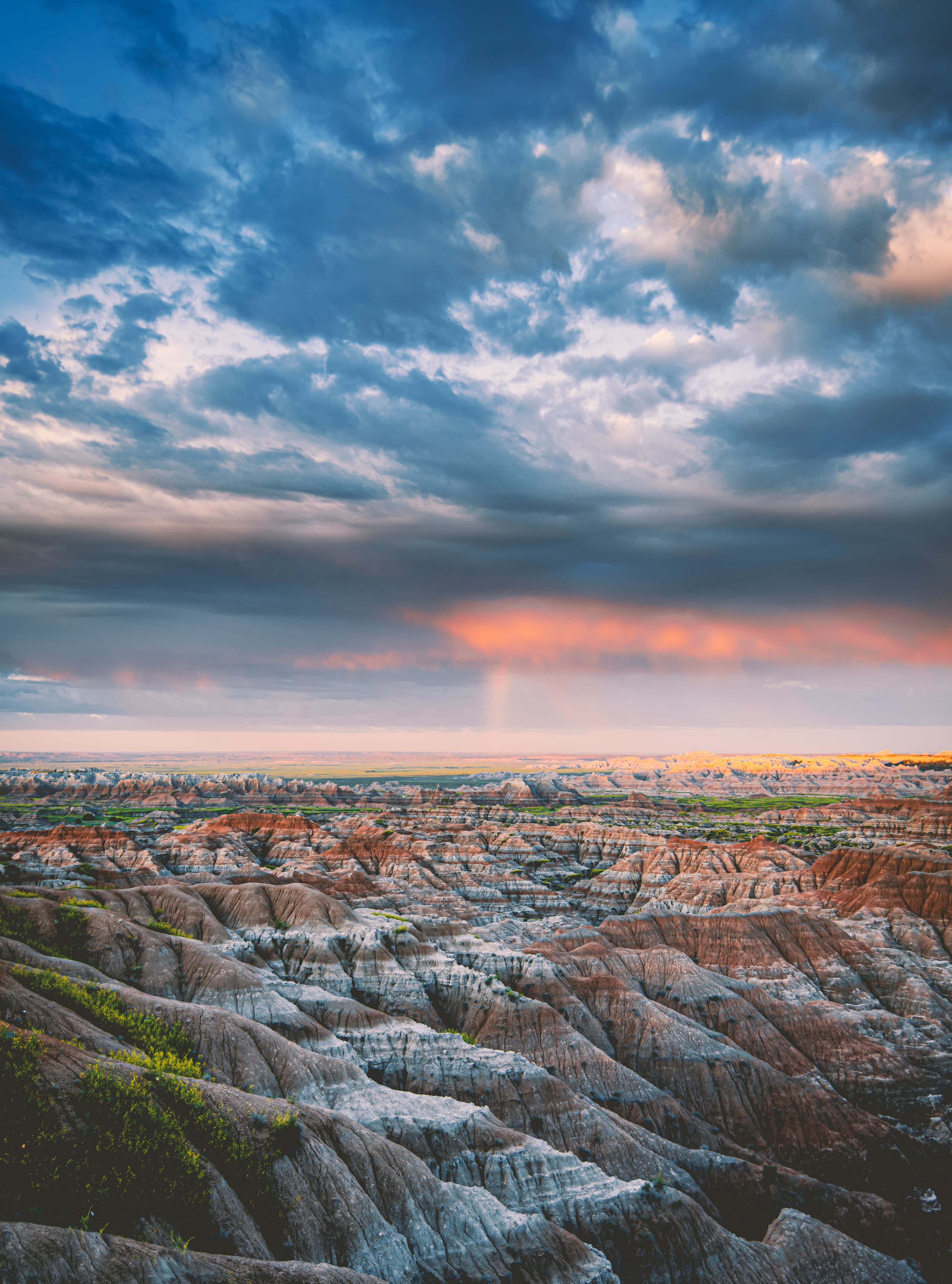 Serene Custer State Park lake in South Dakota by Todd T