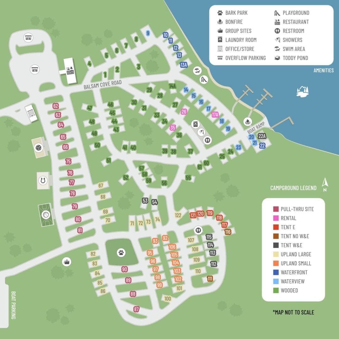 Balsam Cove Campground (Orland, Maine) photo