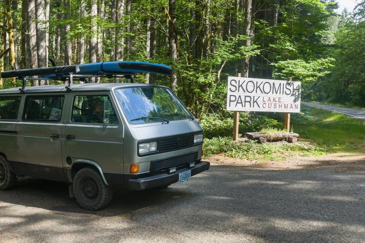 Skokomish Park at Lake Cushman (Hoodsport, Washington) photo