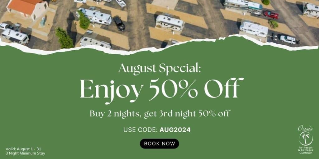 Oasis RV Resort & Cottages Gunnison (Gunnison, Colorado) photo