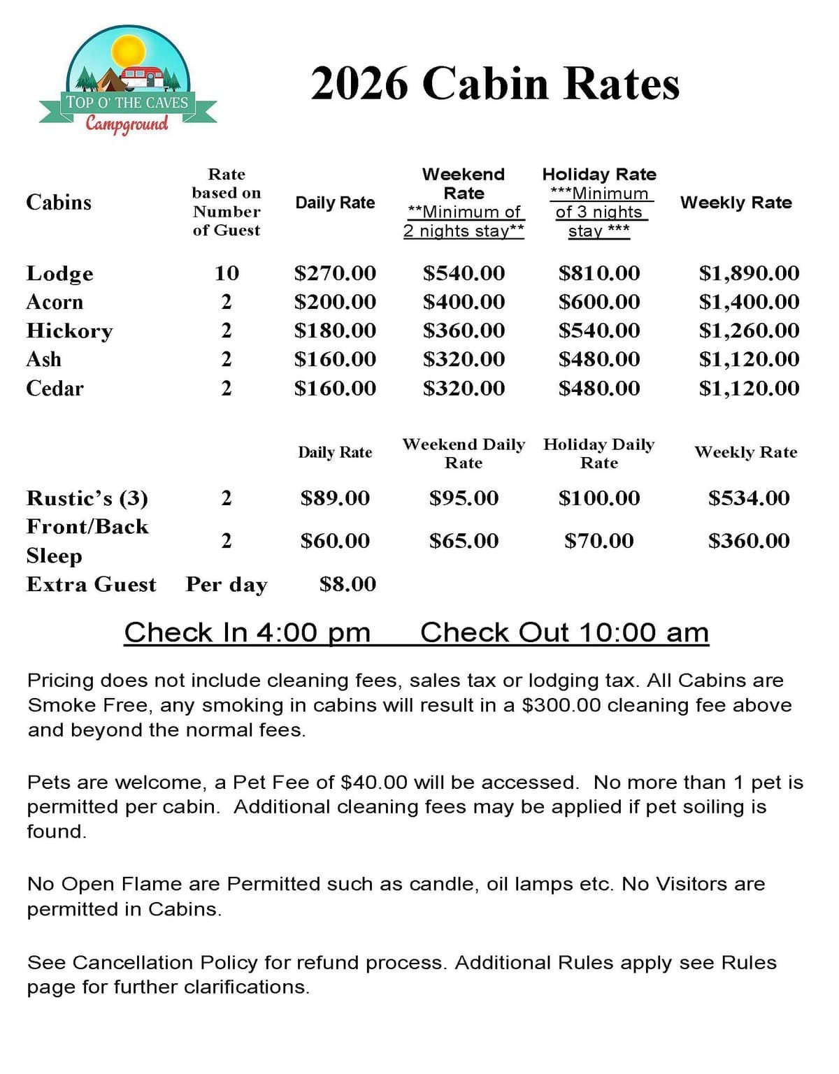 Top O' the Caves Campground (South Bloomingville, Ohio) photo