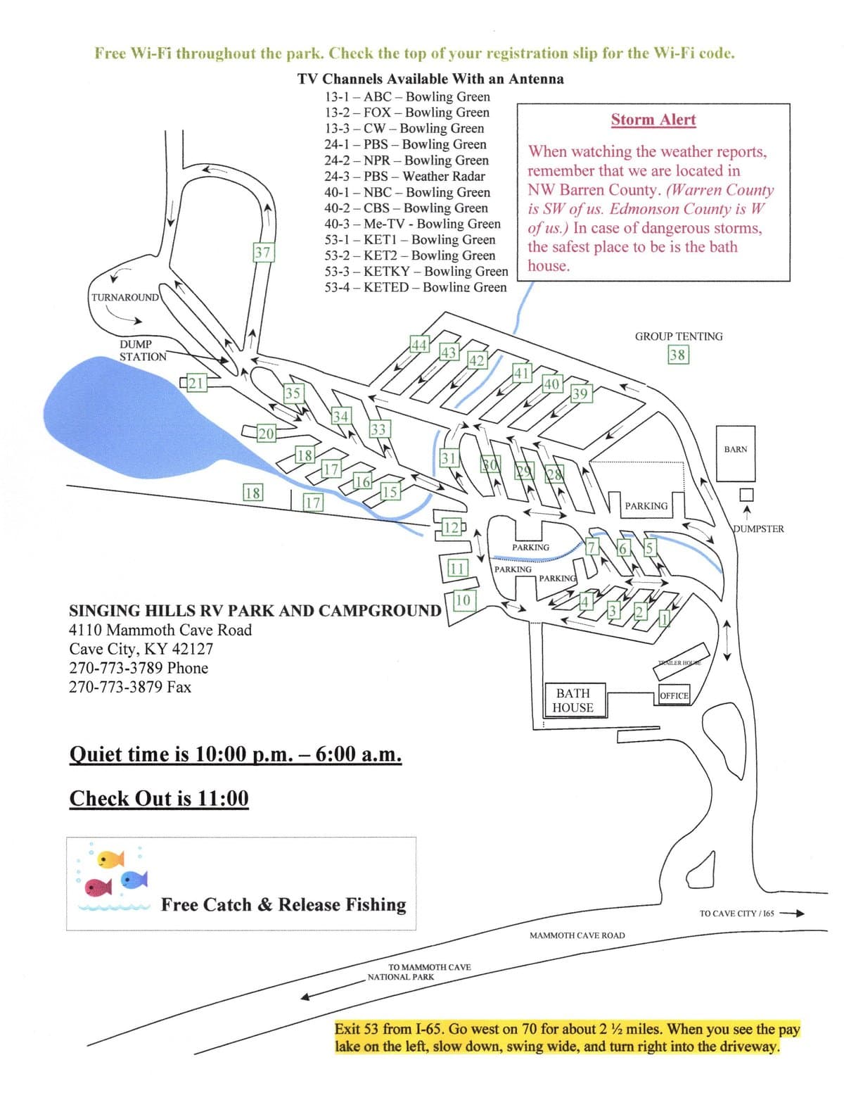 Singing Hills RV Park (Cave City, Kentucky) photo
