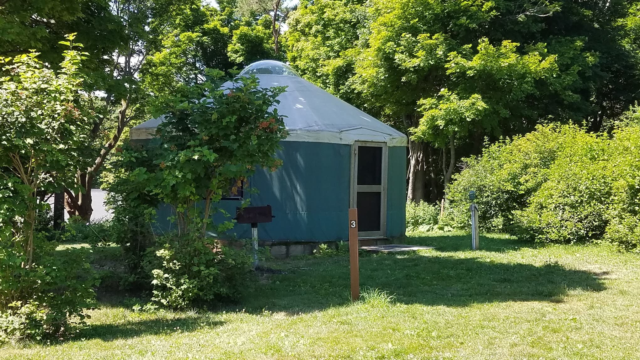 Peddocks Island Yurt #3