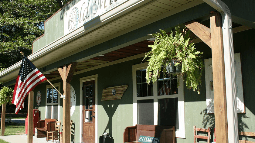 Old Mill Camp at Cummins Falls State Park