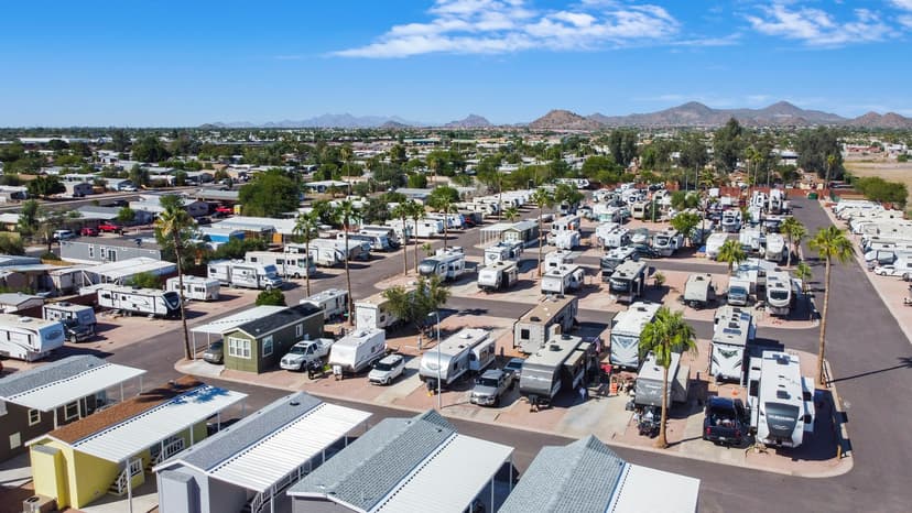 Mesa Sunset RV Resort, Family Friendly Park Home Community
