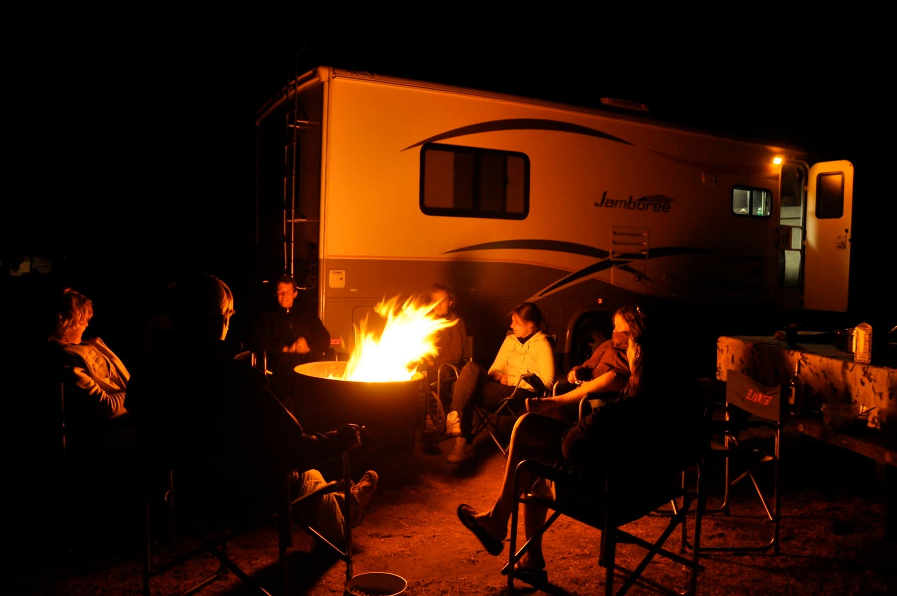 Hick's White Top Campground located near Bristol Nascar Racetrack