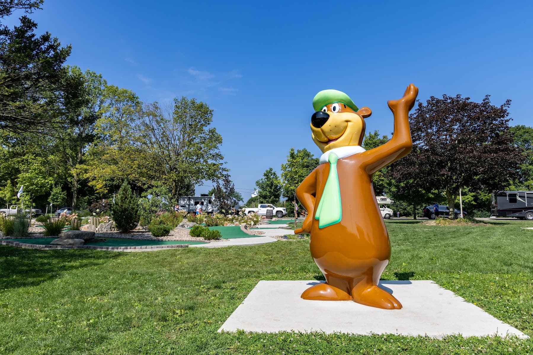 Clay's Resort Jellystone Park in North Lawrence, OH