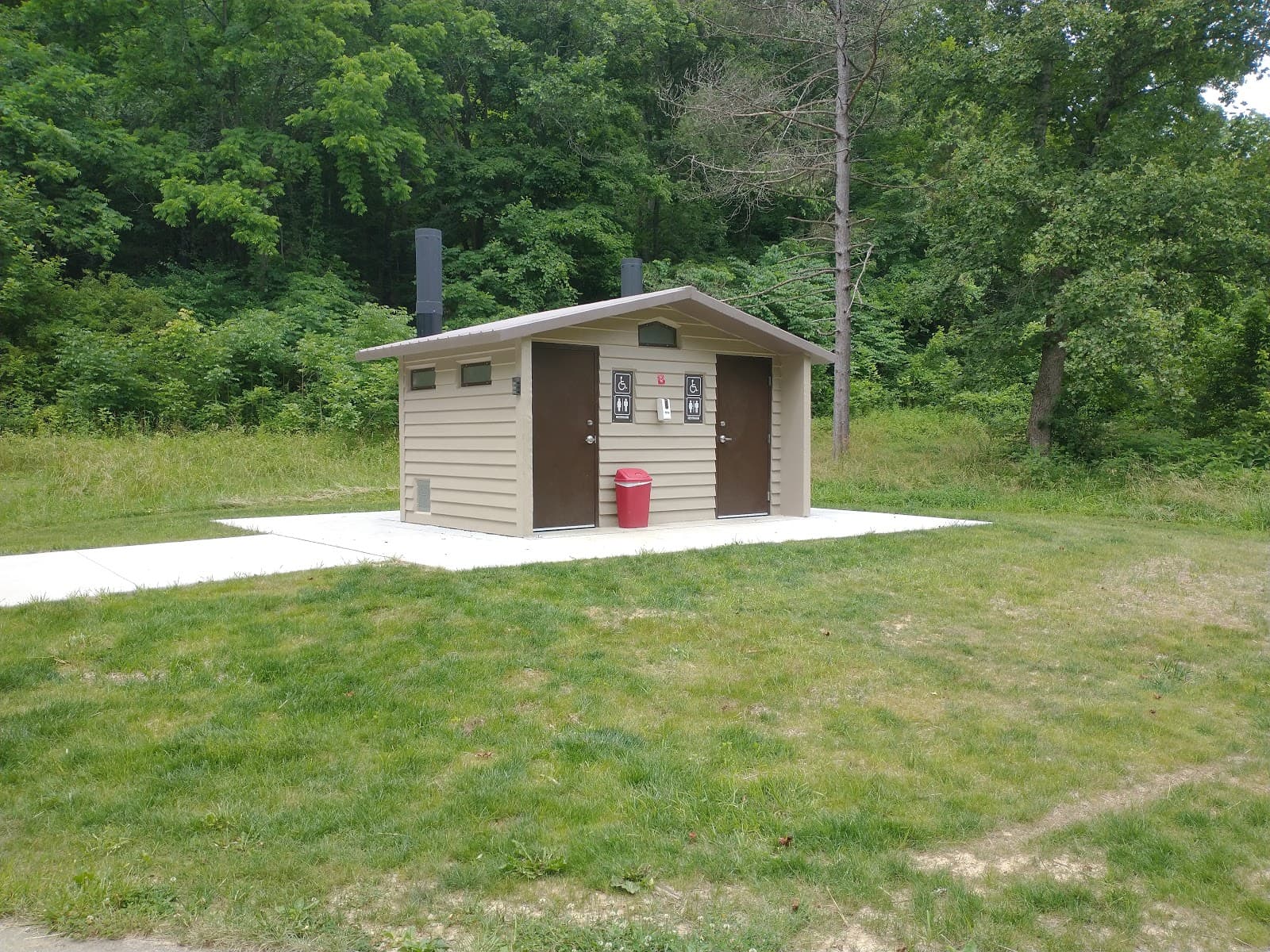The Campground at Strouds Run State Park